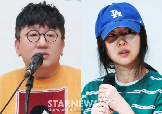 하이브 방시혁 의장, 어도어 민희진 대표 /사진=스타뉴스