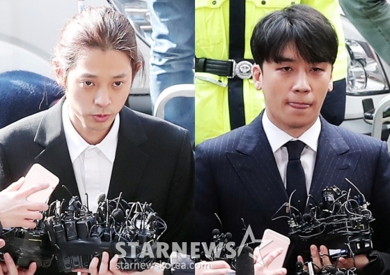 정준영, 승리 /사진=스타뉴스