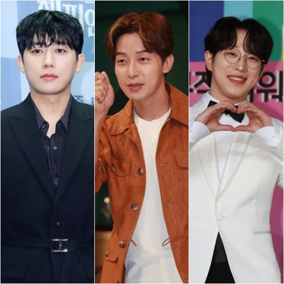 손호준(왼쪽부터) 허경환 안성훈 /사진=스타뉴스