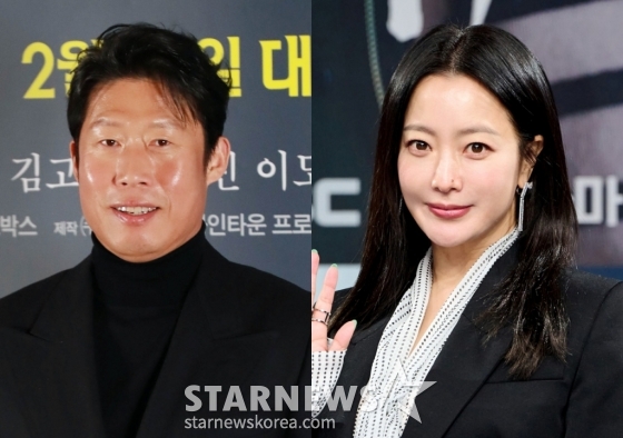 유해진, 김희선 /사진=스타뉴스