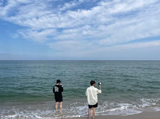 승관과 고 문빈/사진=승관