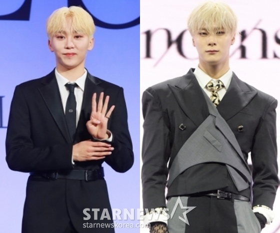 승관, 고 문빈/사진=스타뉴스