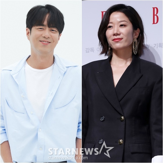 전석호(왼쪽)과 전혜진