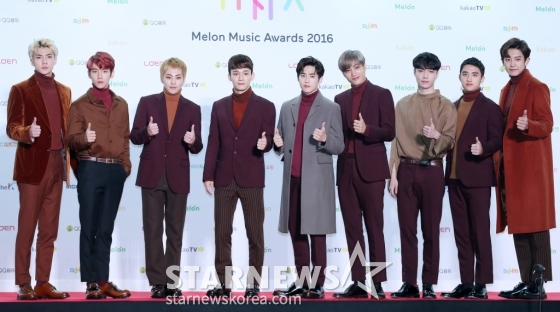 그룹 엑소 /사진=스타뉴스