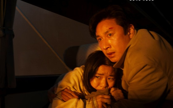 '탈출' 메인 예고편 속 이선균, 김지안 /사진=CJ ENM