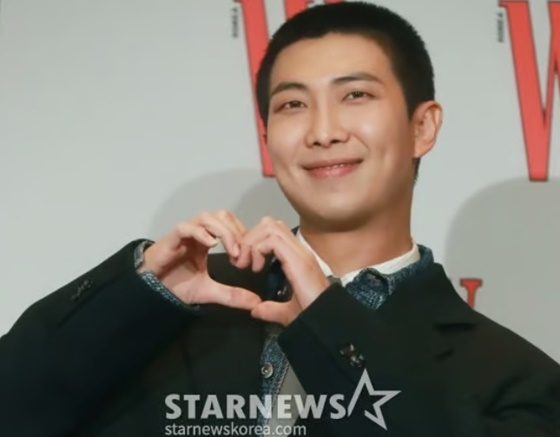 방탄소년단 RM /사진=이동훈 기자