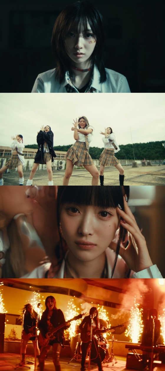 /사진=하이키 '뜨거워지자' 뮤직비디오