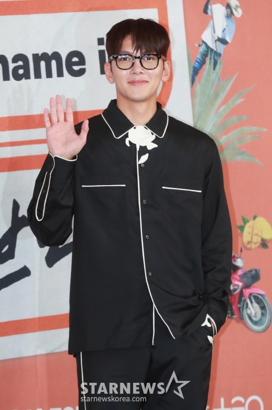 배우 지창욱이 20일 오후 서울 상암동 스탠포드 호텔에서 진행된 JTBC 예능 'My name is 가브리엘' 제작발표회에 참석해 포즈를 취하고 있다. /2024.06.20 /사진=이동훈