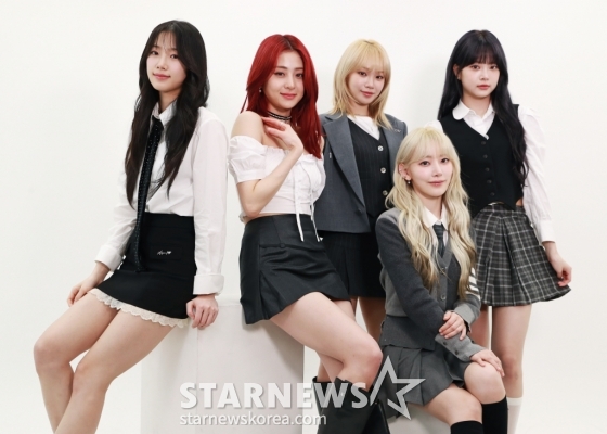 그룹 르세라핌 인터뷰 /사진=이동훈