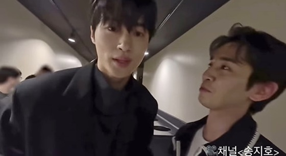 왼쪽부터 변우석, 송지호 /사진=송지호 SNS 캡처