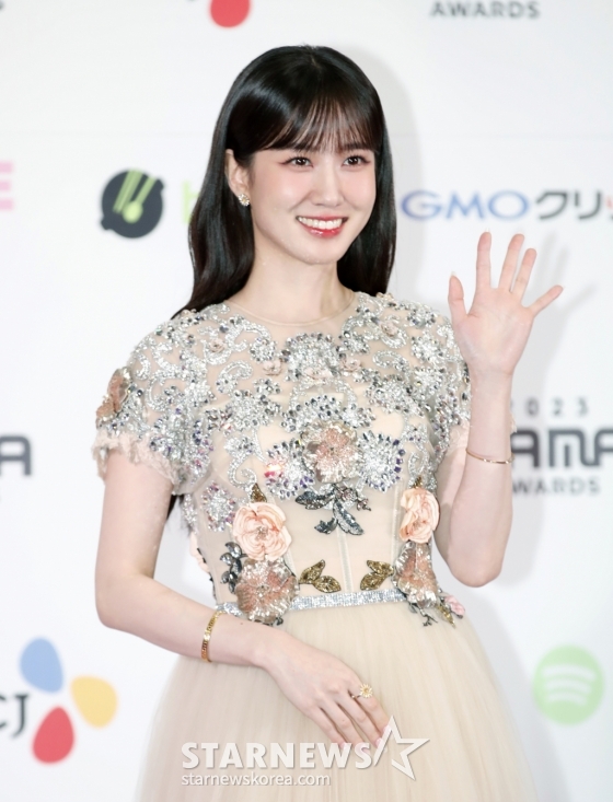 (도쿄(일본)=뉴스1) 권현진 기자 = 배우 박은빈이 29일 일본 도쿄돔에서 열린 ‘2023 마마 어워즈(2023 MAMA AWARDS)’에서 포즈를 취하고 있다. 2023.11.29/뉴스1 Copyright (C) 뉴스1. All rights reserved. 무단 전재 및 재배포, AI학습 이용 금지. /사진=(도쿄(일본)=뉴스1) 권현진 기자
