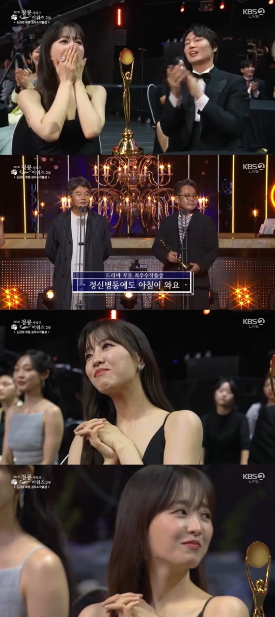 /사진=KBS 2TV '제 3회 청룡시리즈어워즈' 방송 캡처