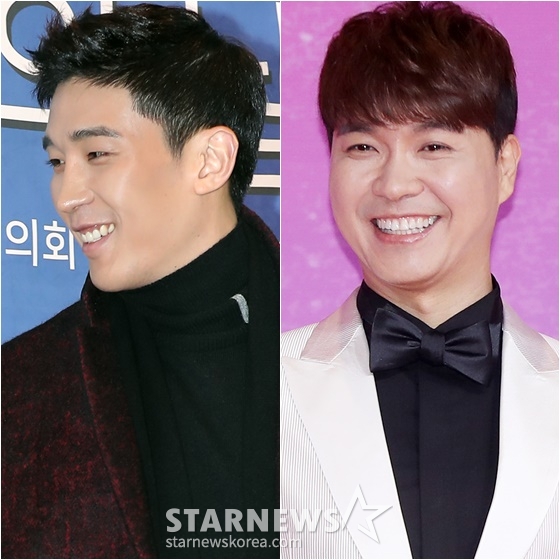 강경준(왼쪽)과 박수홍 /사진=스타뉴스