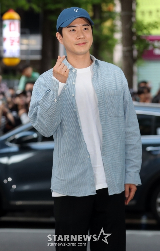 배우 문태유가 27일 오후 서울 여의도 한 음식점에서 열린 tvN 토일드라마 '눈물의 여왕' 종방연에 참석하고 있다. 2024.04.27 /사진=임성균