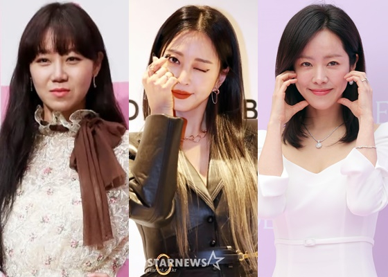 왼쪽부터 공효진, 한예슬, 한지민 /사진=스타뉴스
