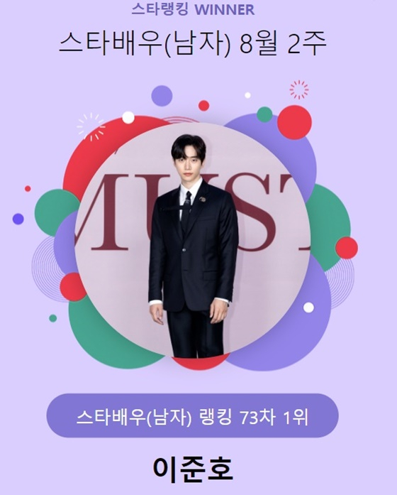 이준호 /사진=스타랭킹