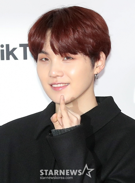방탄소년단 슈가 /사진=김창현 기자