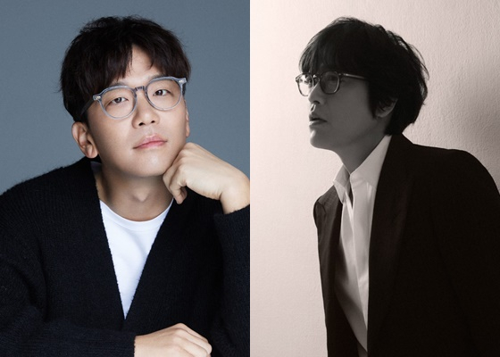 가수 이적(왼쪽)과 김동률