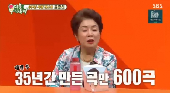 /사진=SBS '미운 우리 새끼'