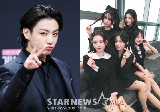 방탄소년단 정국, 뉴진스 /사진=스타뉴스
