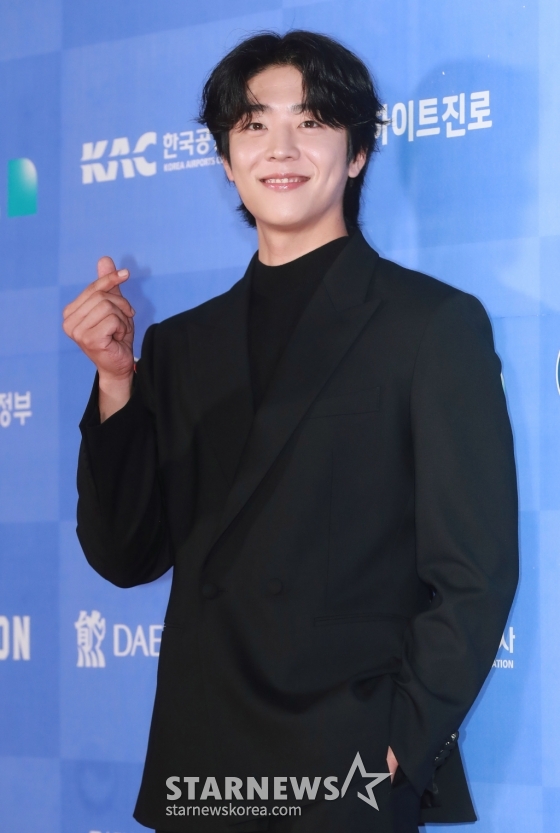 배우 채종협이 22일 오후 서울 역삼동 조선 팰리스 호텔에서 진행된 '제6회 뉴시스 한류엑스포’(2024 K-엑스포)에 참석해 포즈를 취하고 있다. /2022.08.22 /사진=이동훈