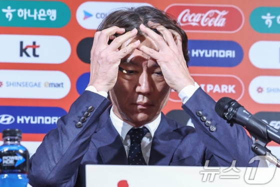 홍명보 축구대표팀 감독. /사진=뉴스1