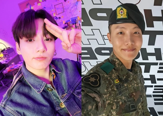 방탄소년단 정국과 제이홉