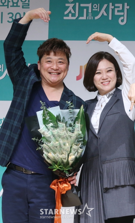 윤정수(왼쪽)와 김숙 /사진=스타뉴스