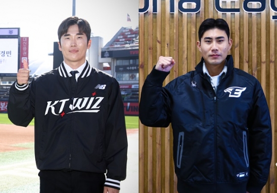 KT와 계약한 허경민(왼쪽)과 한화로 이적한 심우준. /사진=각 구단 제공