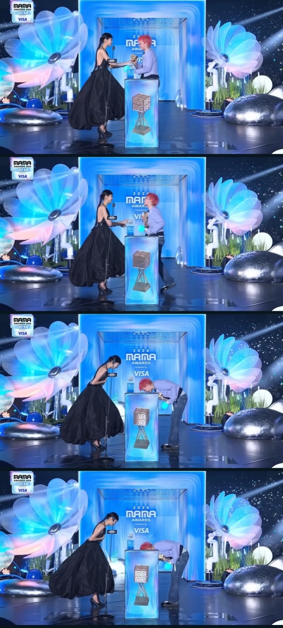 /사진=엠넷 '2024 MAMA' 방송 캡처
