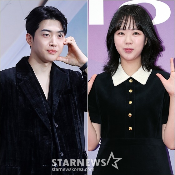 강훈(왼쪽)과 지예은 /사진=스타뉴스