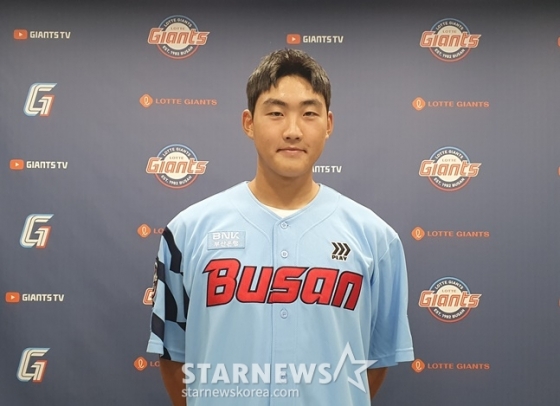 롯데 신인 김태현. /사진=양정웅 기자