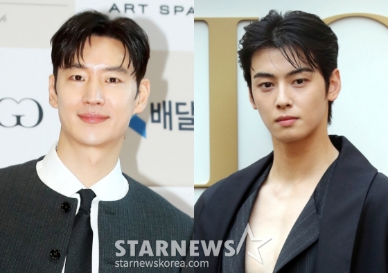 이제훈, 차은우 /사진=스타뉴스