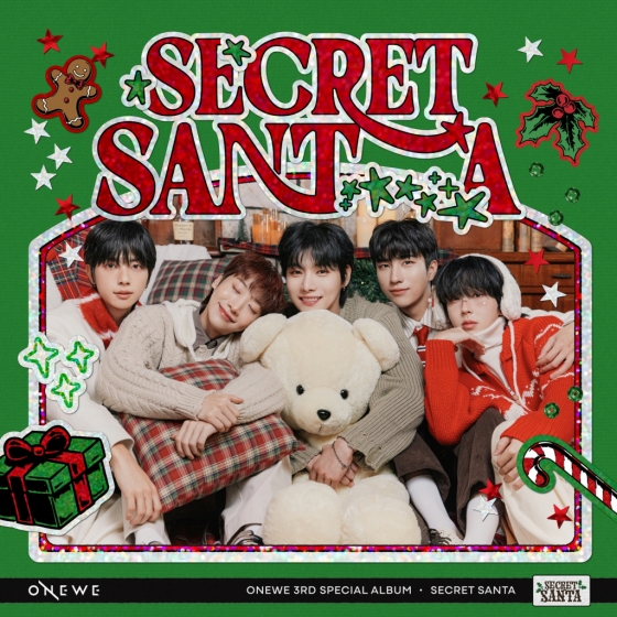 밴드 원위 스페셜 앨범 'SECRET SANTA' 커버 이미지/사진제공=알비더블유