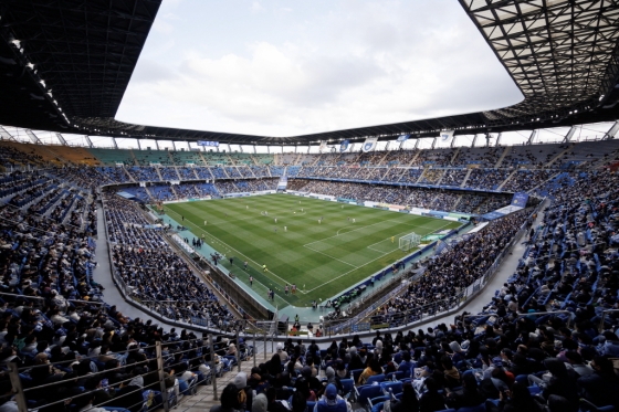 울산HD 홈구장 문수축구경기장 전경. /사진=울산HD 제공