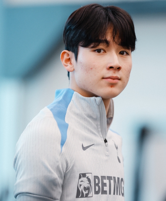 양민혁. /사진=토트넘 SNS