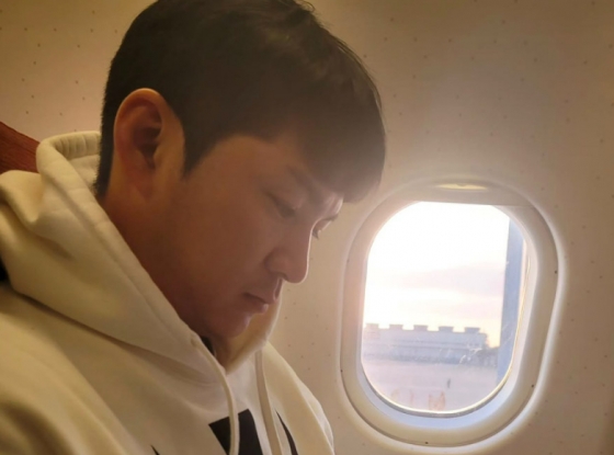 LG 오지환. /사진=김진성 SNS
