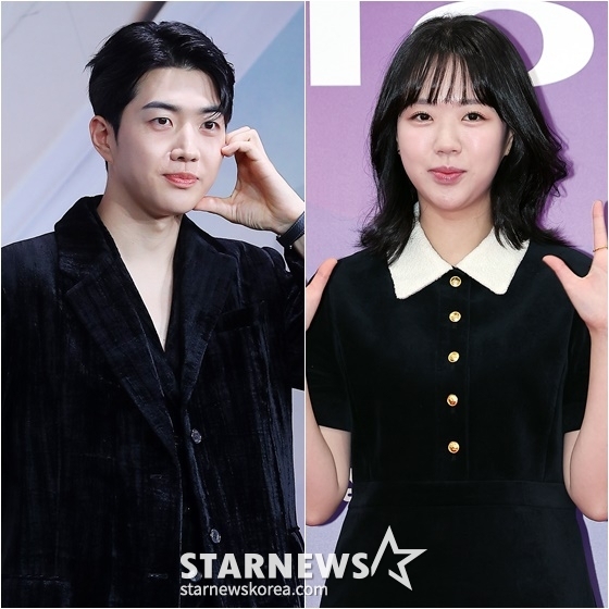 강훈(왼쪽)과 지예은 /사진=스타뉴스
