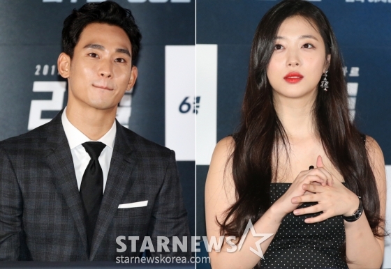 김수현, 고 설리  /사진=임성균 기자 tjdrbs23@