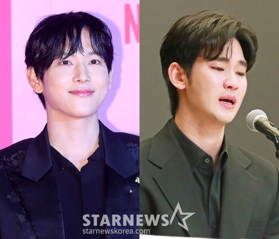 임시와 ,김수현 /사진=스타뉴스