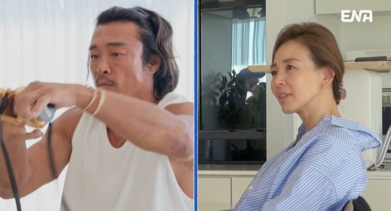 왼쪽부터 추성훈, 야노 시호 부부 /사진=ENA '내 아이의 사생활'