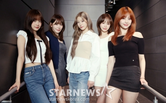 르세라핌 AAA 수상 인터뷰 /사진=김휘선