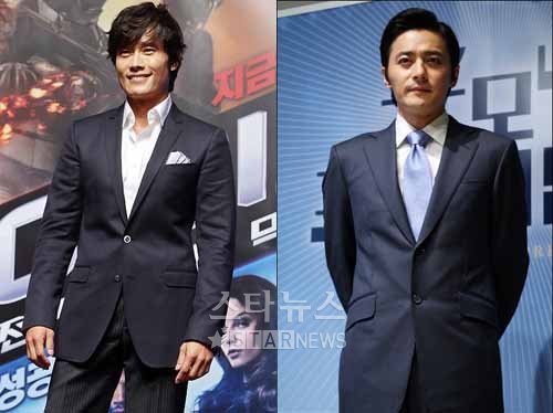 이병헌 장동건(오른쪽) ⓒ 머니투데이 스타뉴스