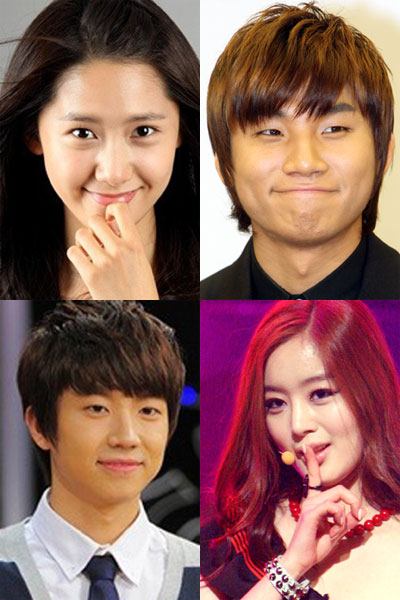 윤아, 대성, 한선화, 우영(왼쪽 위부터 시계방향) ⓒ머니투데이 스타뉴스