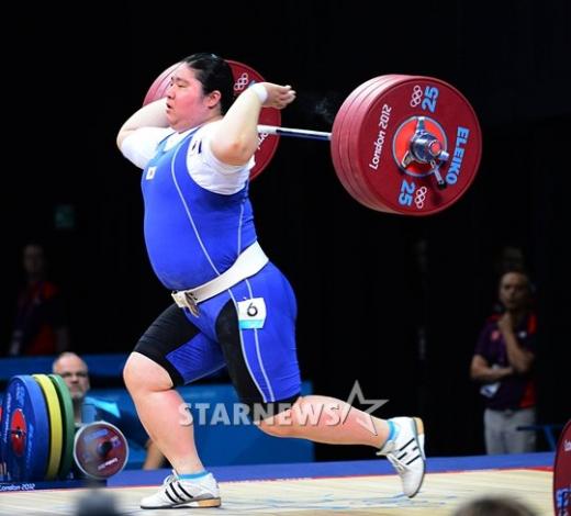 장미란 선수 ⓒ사진=올림픽사진공동취재단
