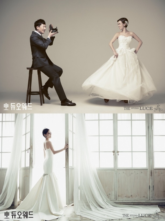 박지은 웨딩화보 / 사진제공=듀오웨드