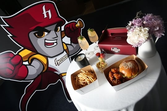 넥센 히어로즈의 음식 특별 패키지 '돔박스'. /사진=넥센 히어로즈 제공