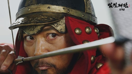 '임진왜란 1592'에서 이순신 장군 역을 맡았던 최수종/사진제공=KBS