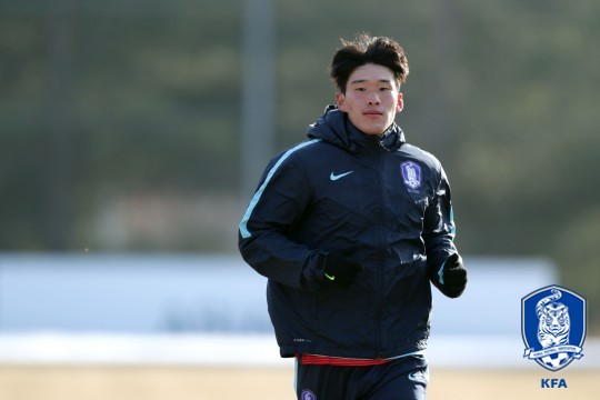 결승골을 넣은 이근호 /사진=대한축구협회 제공