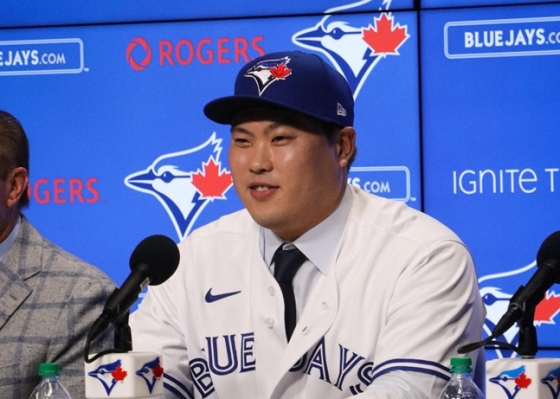 류현진. /사진=토론토 공식 SNS